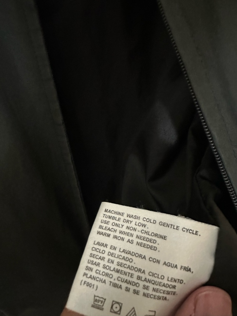 VTG Members Only Classic Iconic Racer Jacket Men M Dark Green - Picture 14 of 16